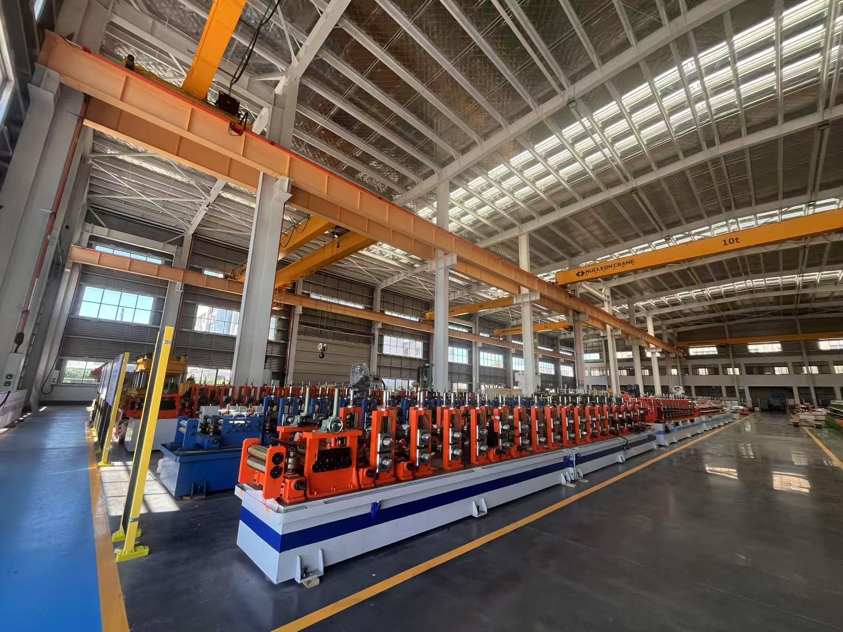 Jüngste Firmenblogs über Wuxi Tonghe Machinery: Die Zukunft der Stahlrahmen mit unserer fortschrittlichen C-Purlin-Maschine