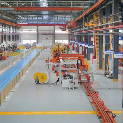 kaufen Automatische Rollenformmaschine 8000mm 10kw seismische Produktionslinie online manufacture